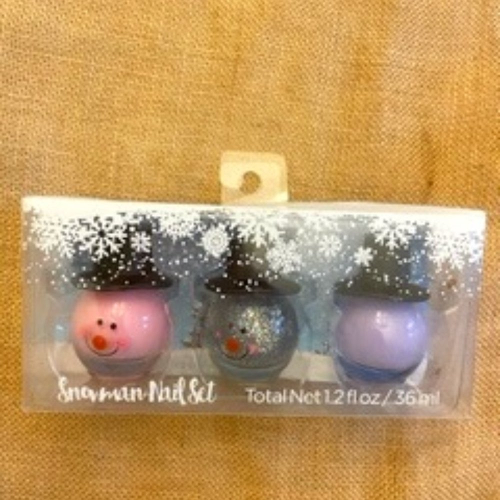 Snowman Nail Set